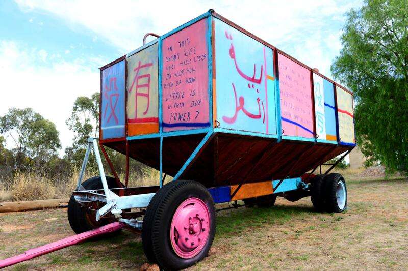 Dookie art silos on the move Country News