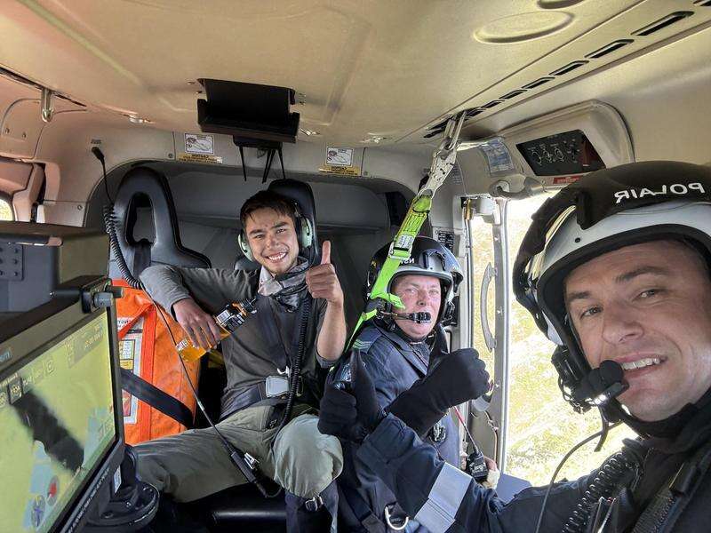 'You guys are angels': lost hiker's tears with rescuers | Cobram Courier