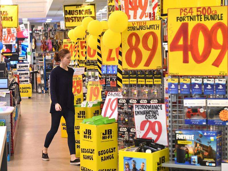 JB HiFi sales slowing after record first half Shepparton News