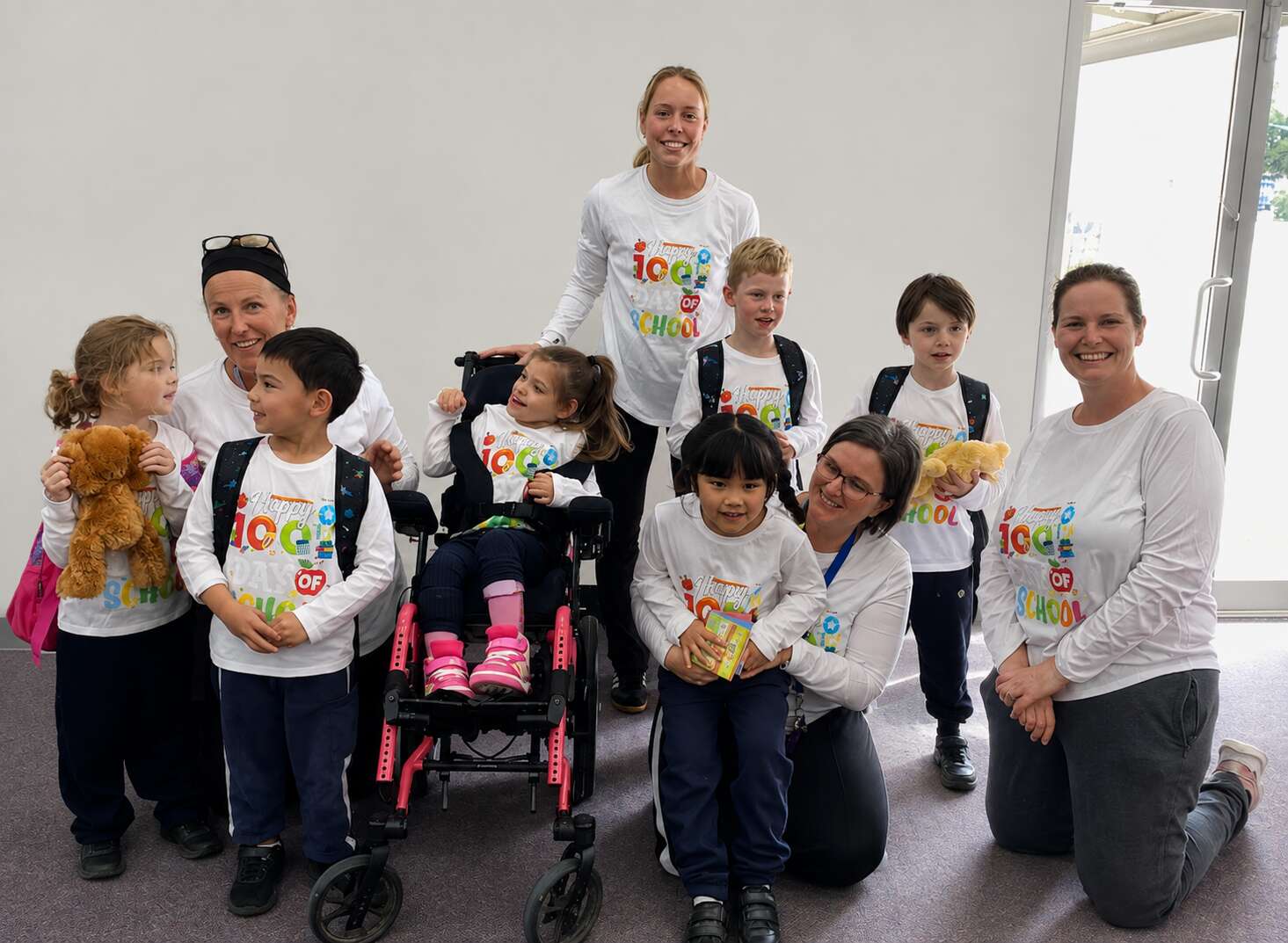 Special milestone celebrated with smiles all round