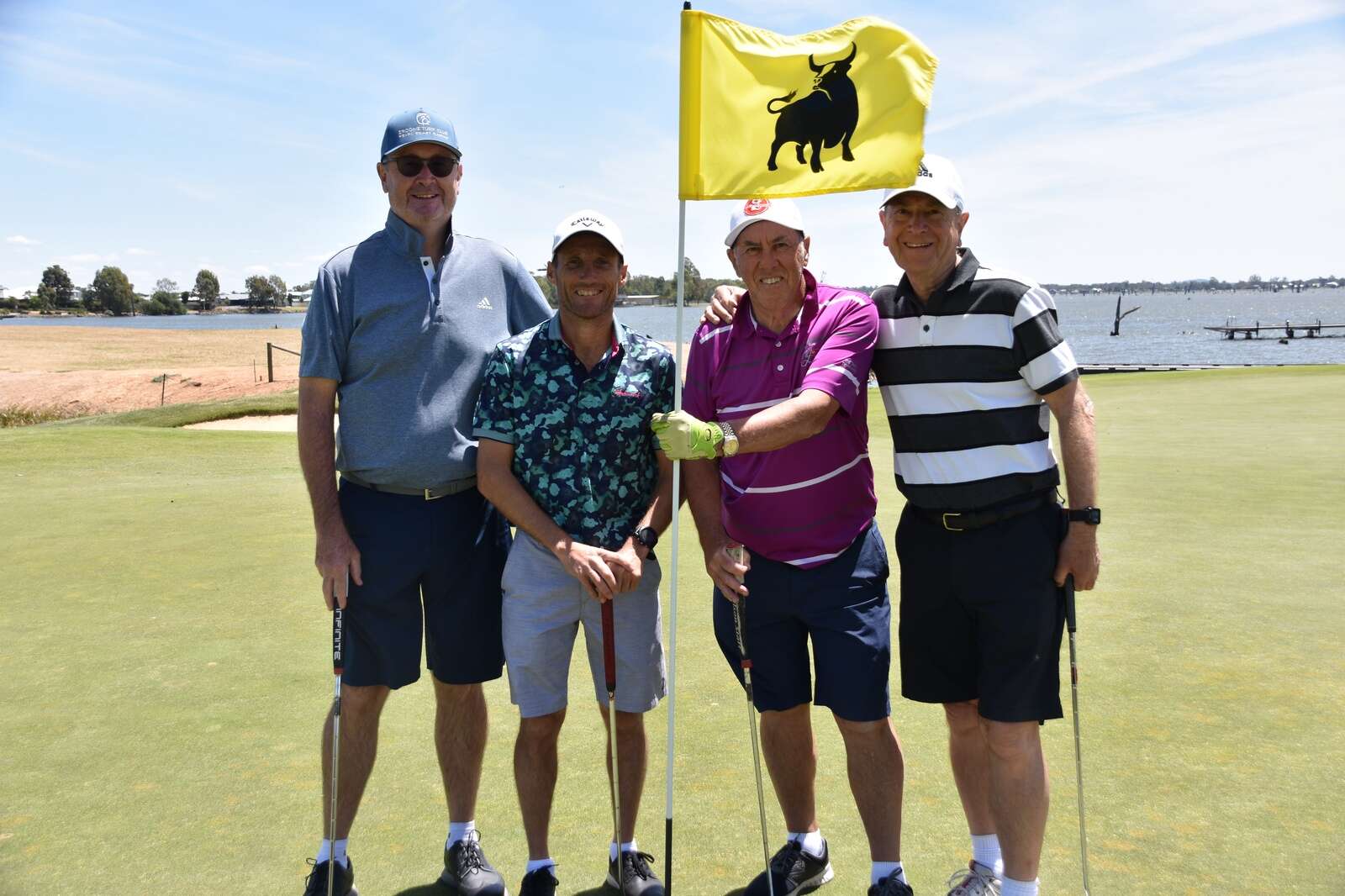Ollie saddles up for some local golf Yarrawonga Chronicle