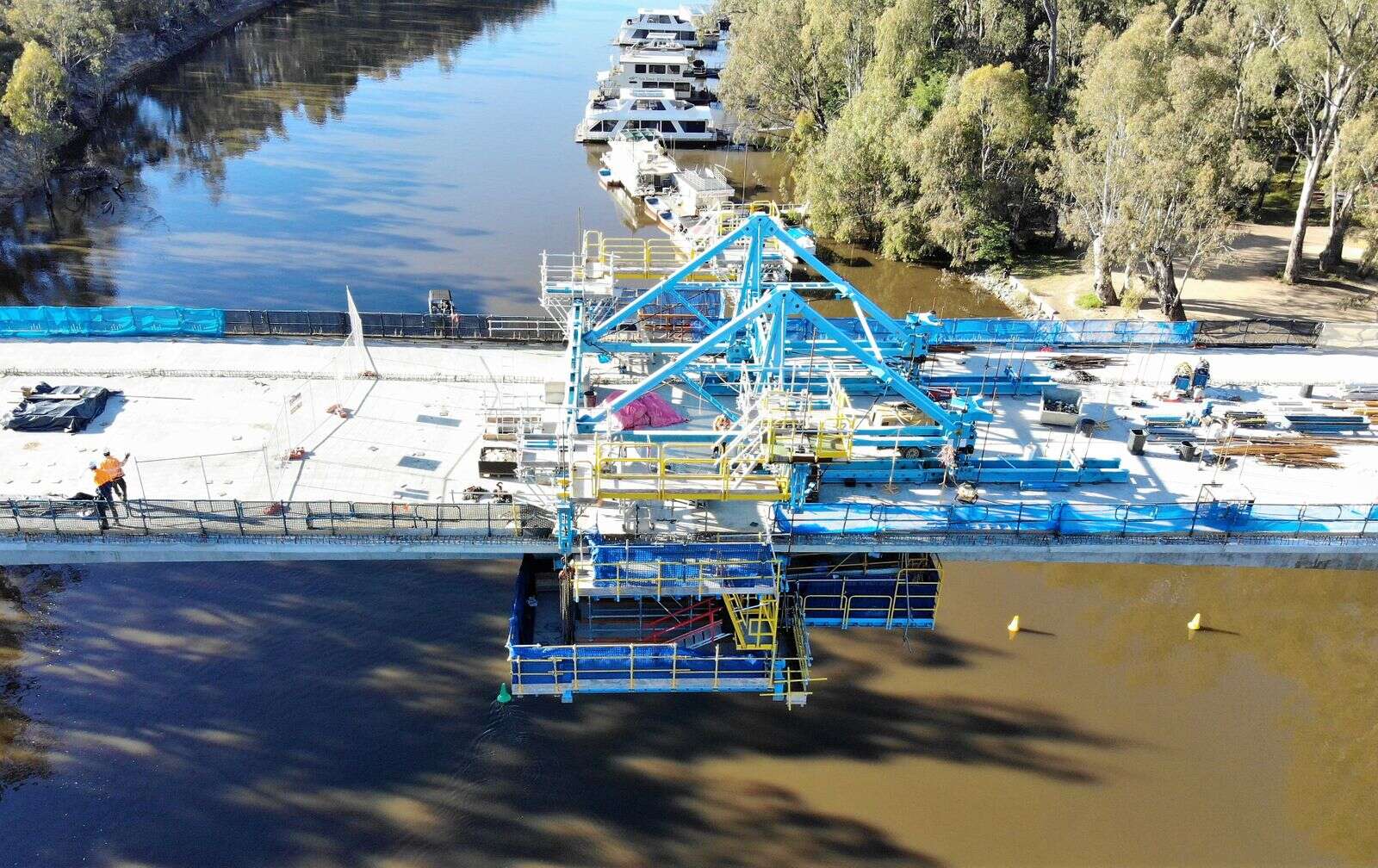 Two one Another milestone for EchucaMoama’s new bridge