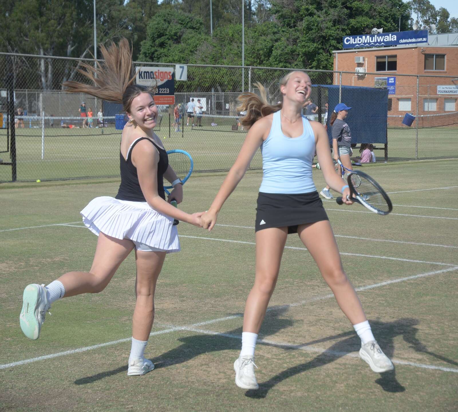 Record numbers for ladies’ tennis