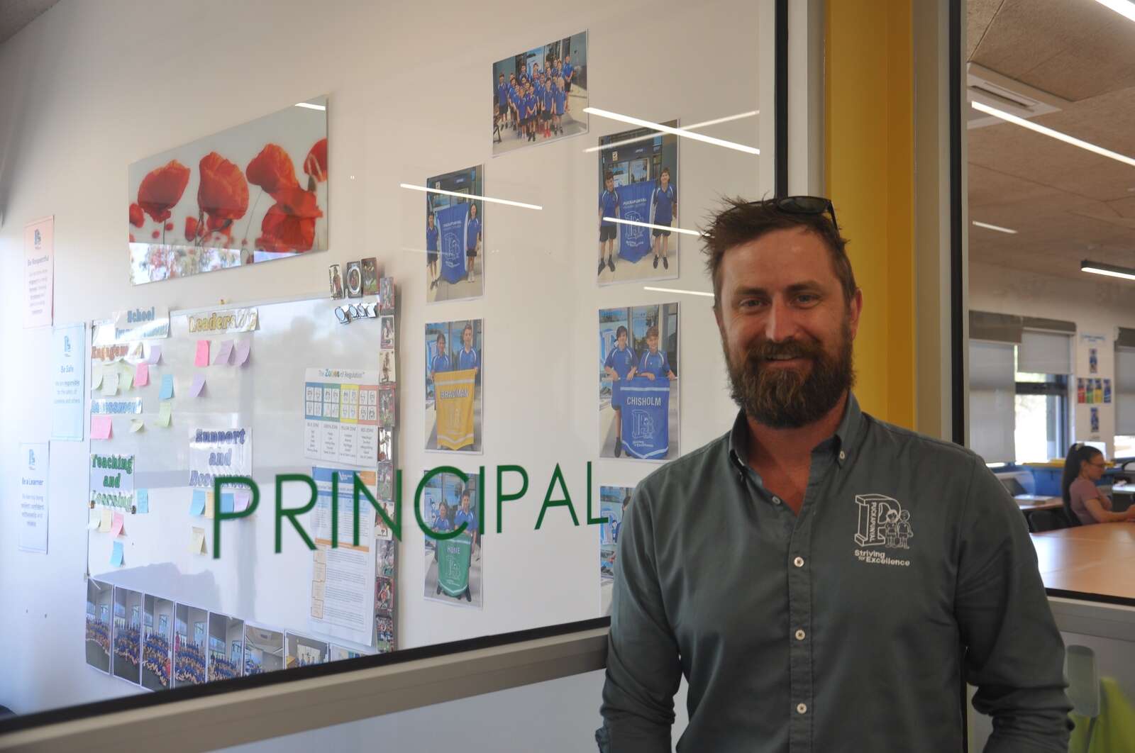 Damien’s decade-long journey to becoming principal at Puckapunyal Primary School