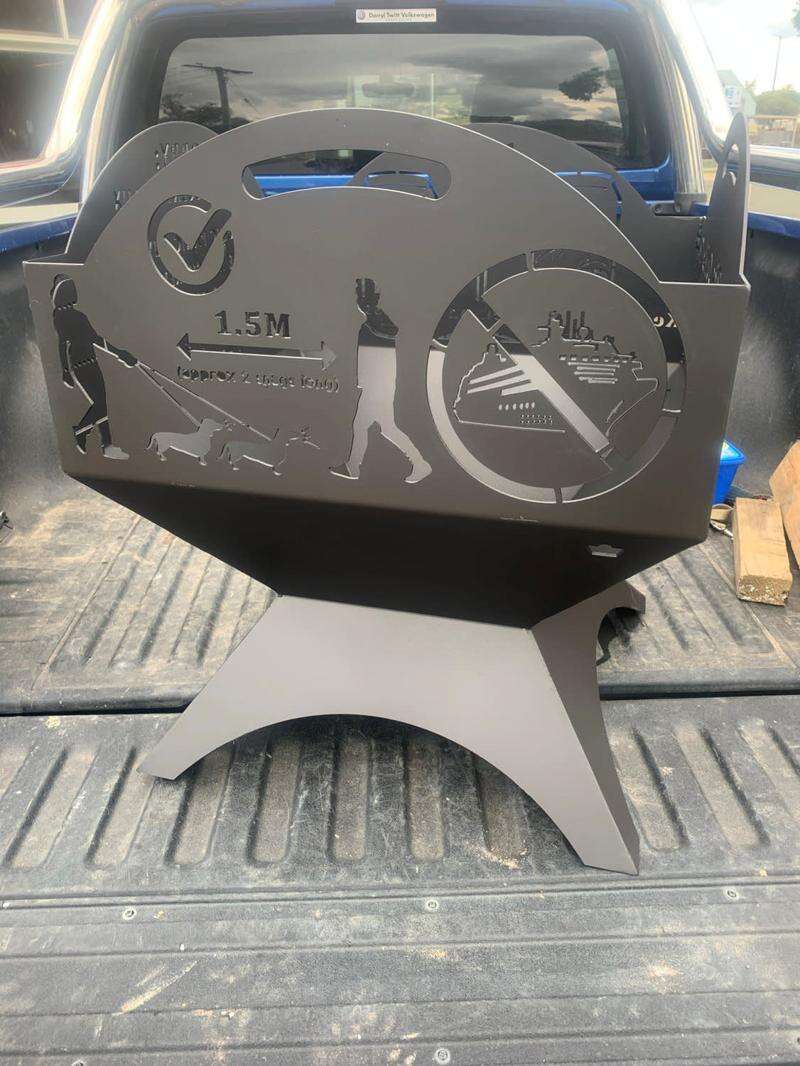 Fire pits selling like hotcakes at Kyabram business due to coronavirus