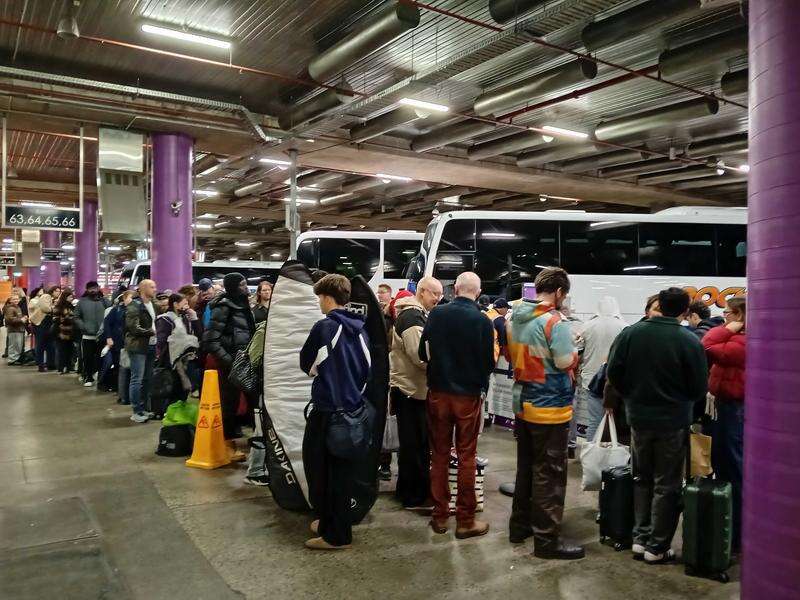 Train services gradually return after telco outage