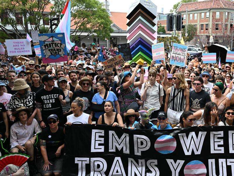 Trans rallies push back against curb on gender care | Cobram Courier