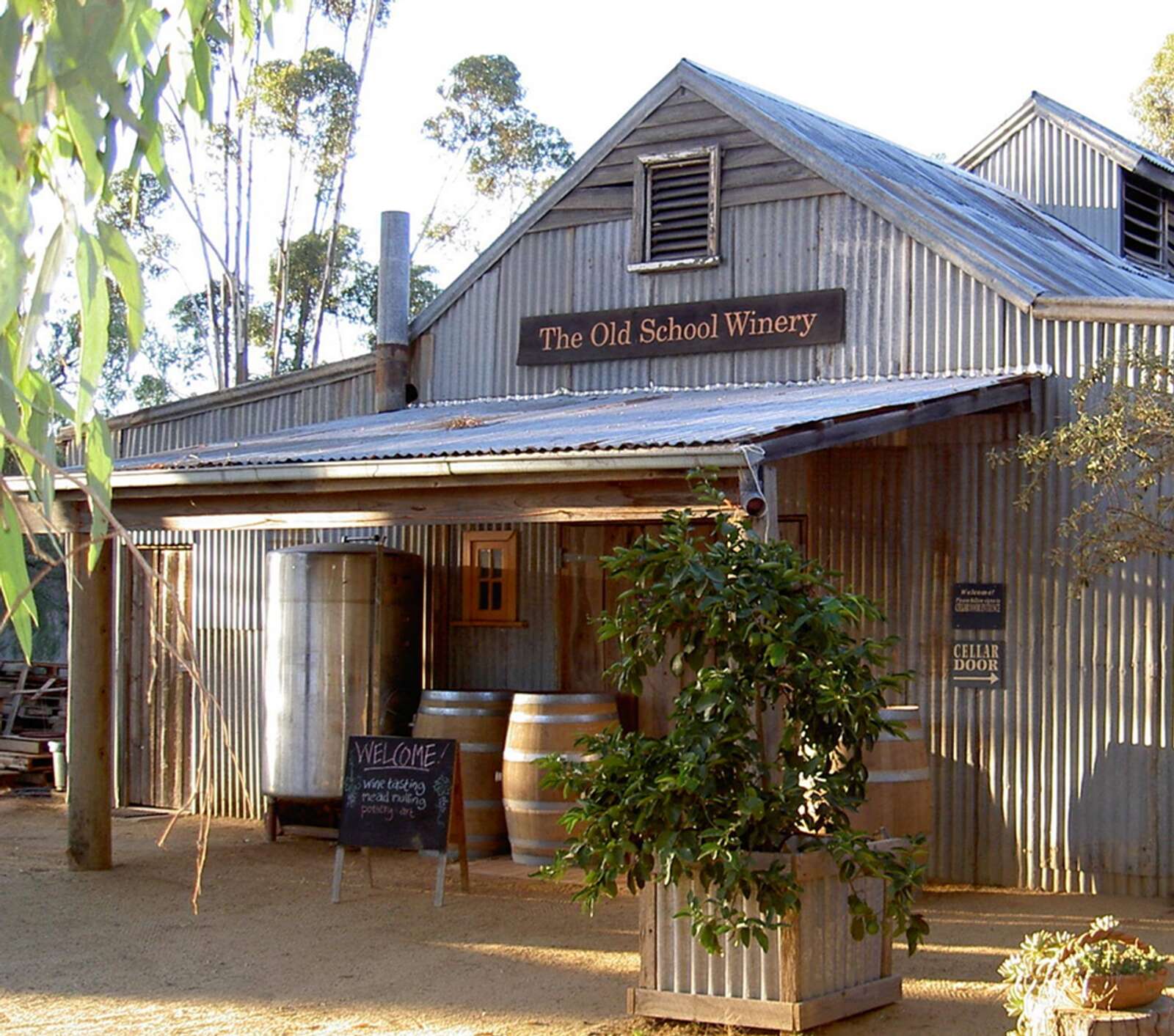 Old school winery discount