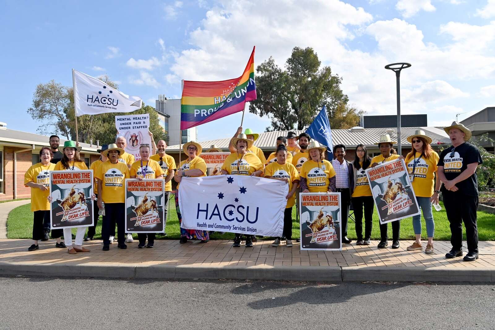 Mental health workers walk off the job | Dairy News Australia