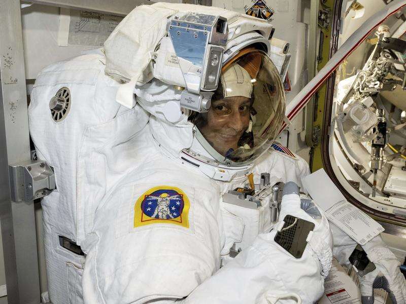 NASA's stuck ISS astronaut steps out on a spacewalk | Shepparton News