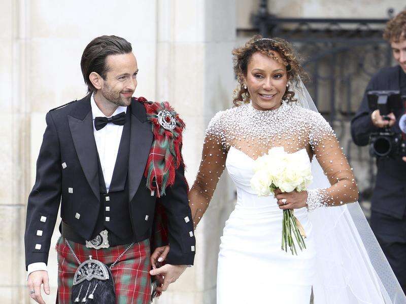 Spice Girls star Mel B ties the knot for third time