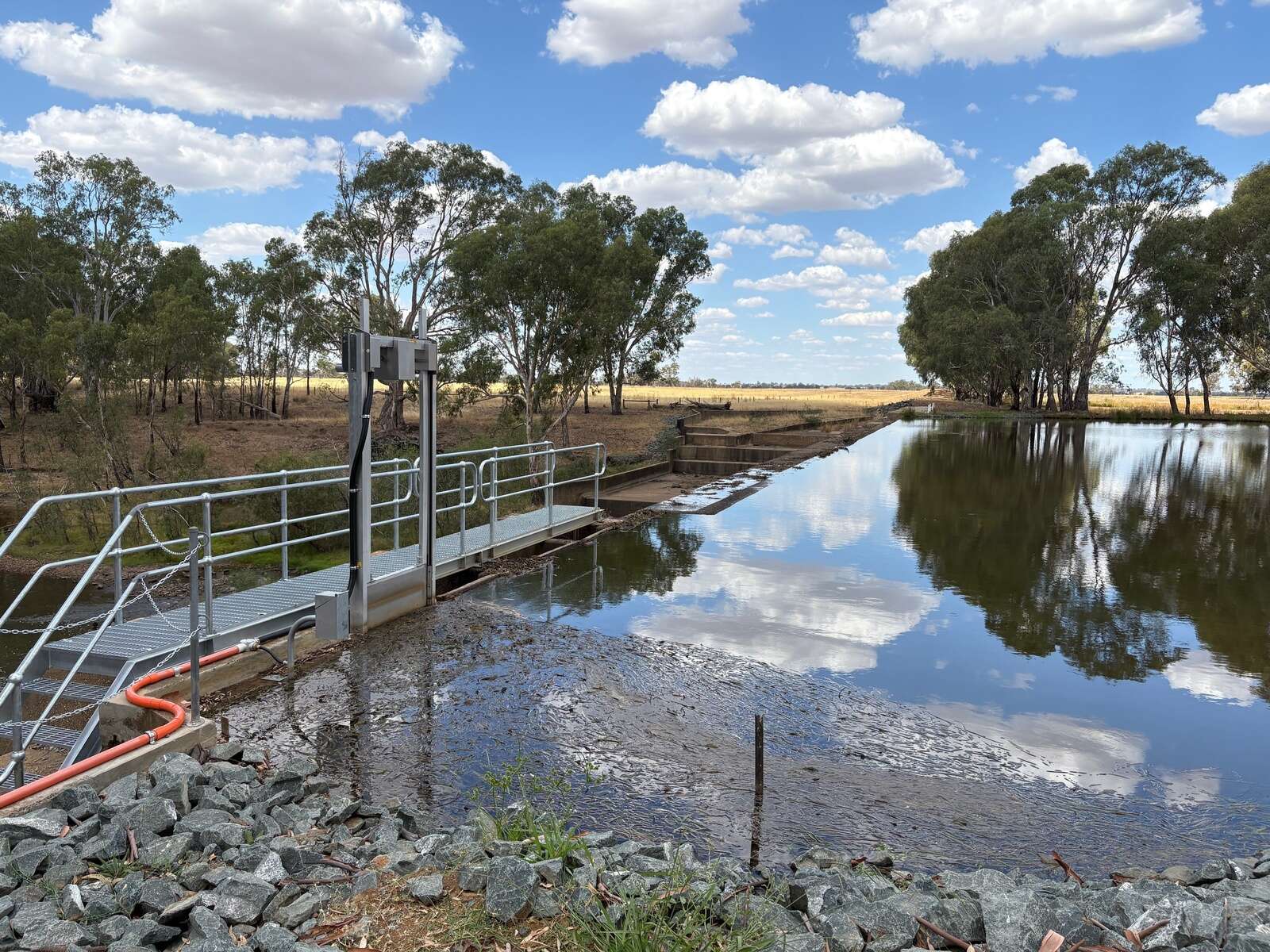 Weir works now complete | Campaspe News