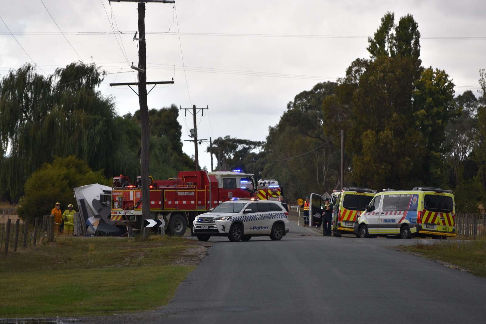 UPDATE: Man airlifted to hospital following Echuca Village collision ...