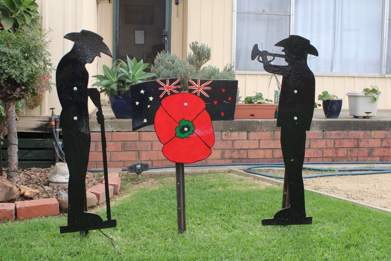 Domestic DIY display shows honour and respect | Cobram Courier