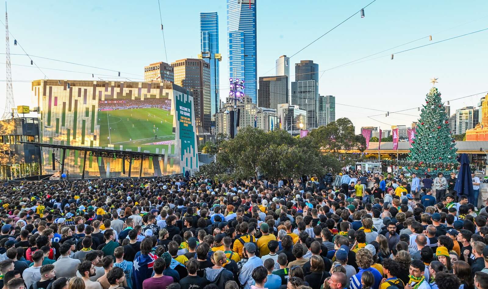 Shepparton announced as FIFA World Cup live site for Socceroos opener