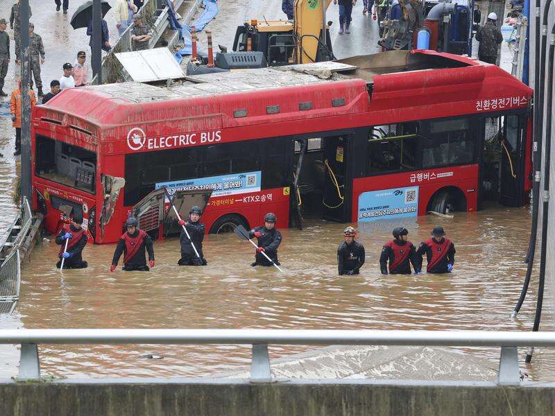 South Korea flood toll rises to 37, more bodies found Seymour Telegraph