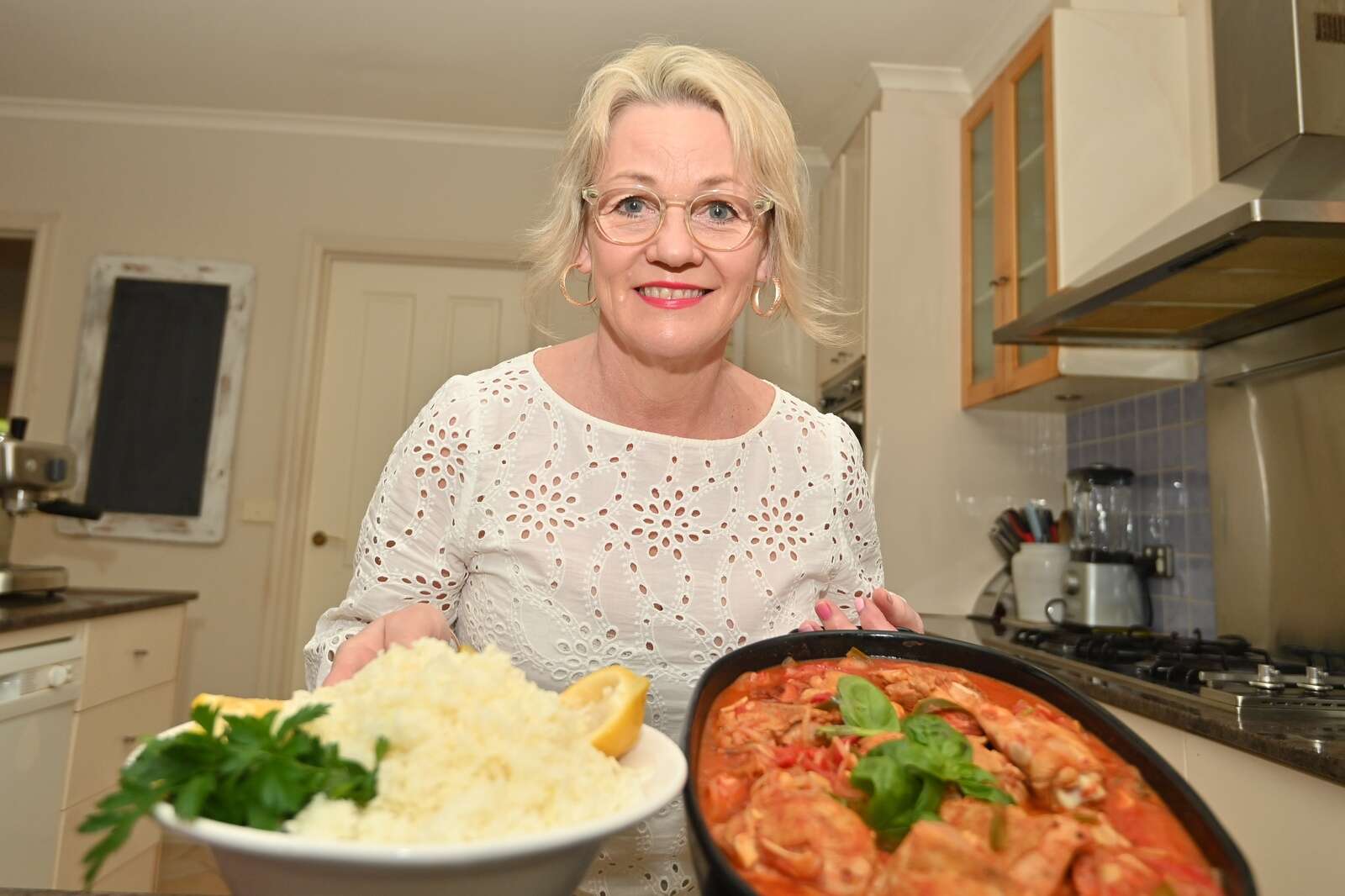 Deb’s Spanish paprika chorizo chicken with lemon rice Shepparton News