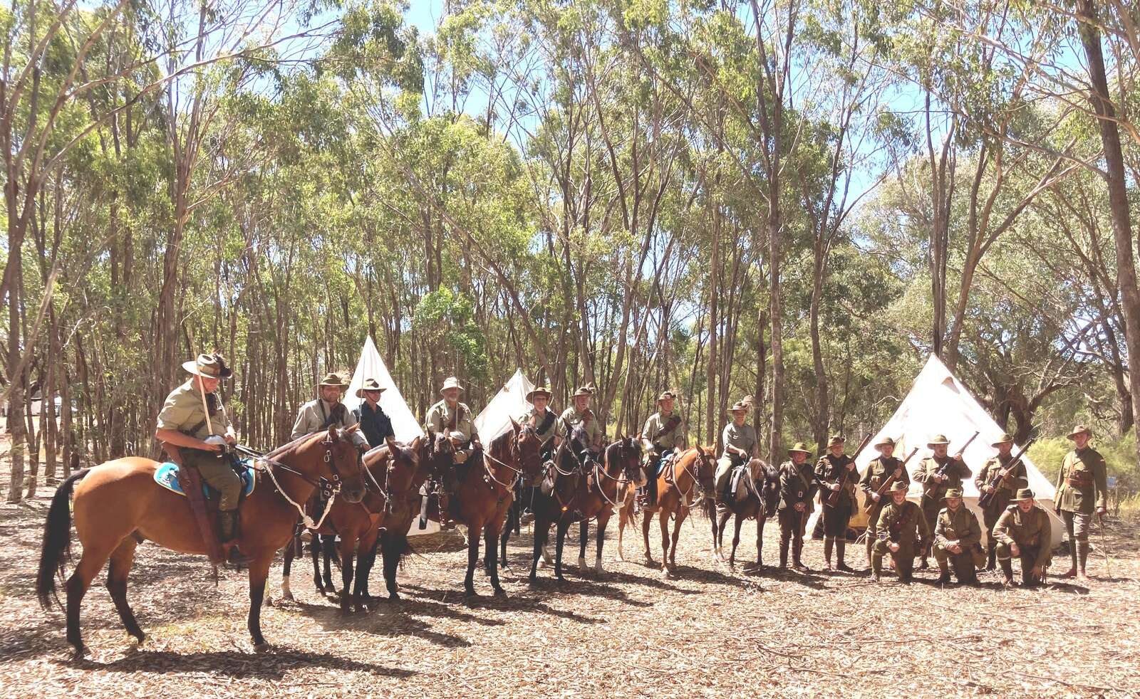 Light Horse Park hosts military reenactment Benalla Ensign