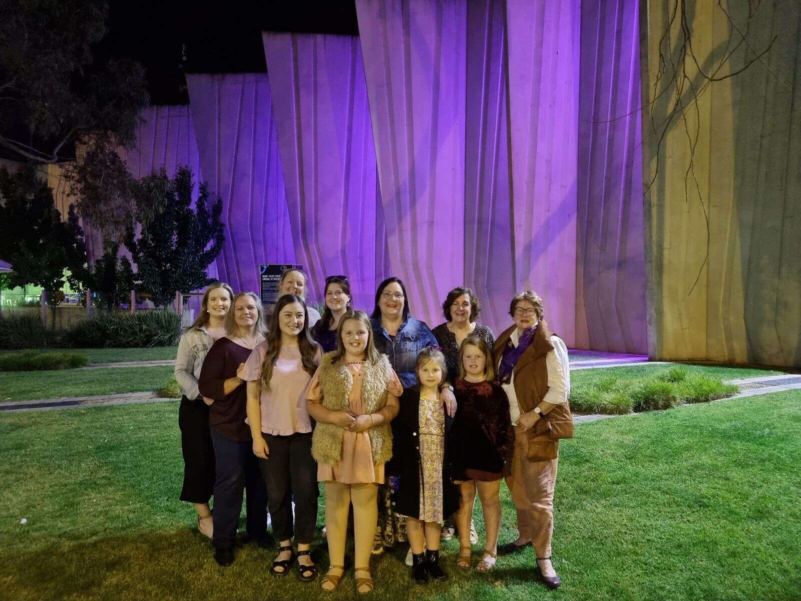 Painting the town purple Shepparton News