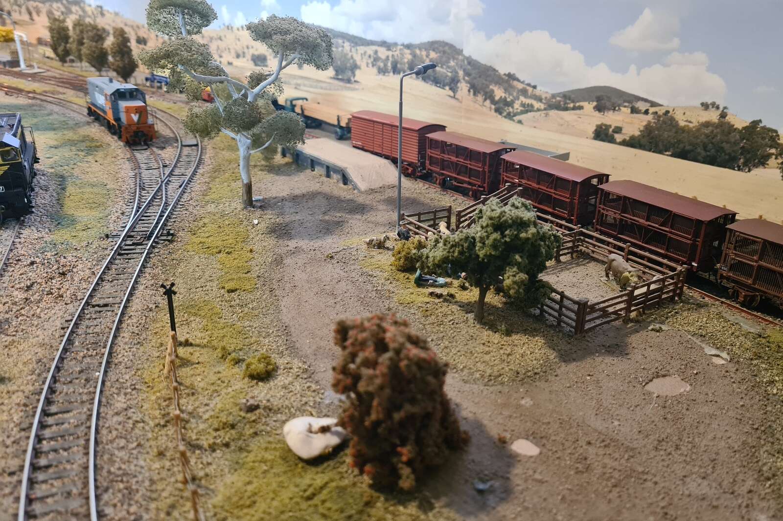 Interactive model train display part of Moorngag Mower Mania at Benalla ...