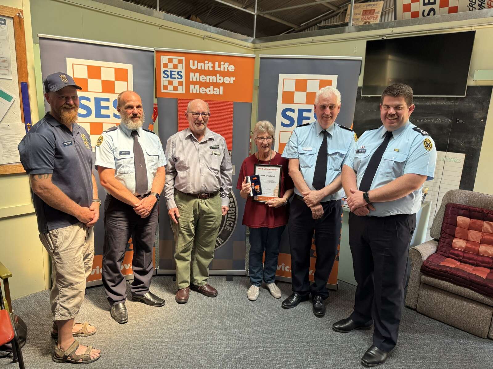 SES honours dedicated volunteers | Cobram Courier