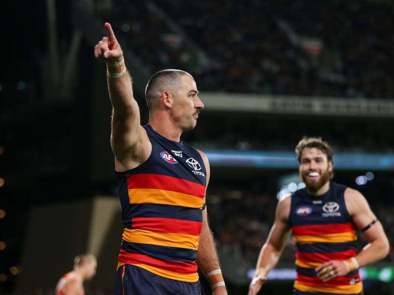 Veteran stars as Crows sink GWS, clinch top-six spot