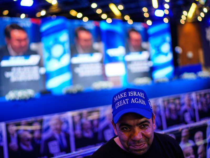 Netanyahu, key rival both stake claims to lead Israel