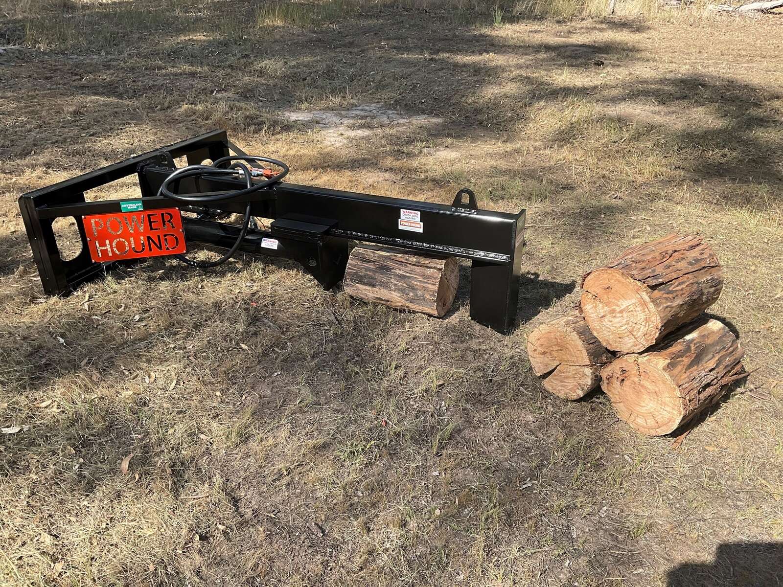 Log-splitting with ease | Dairy News Australia