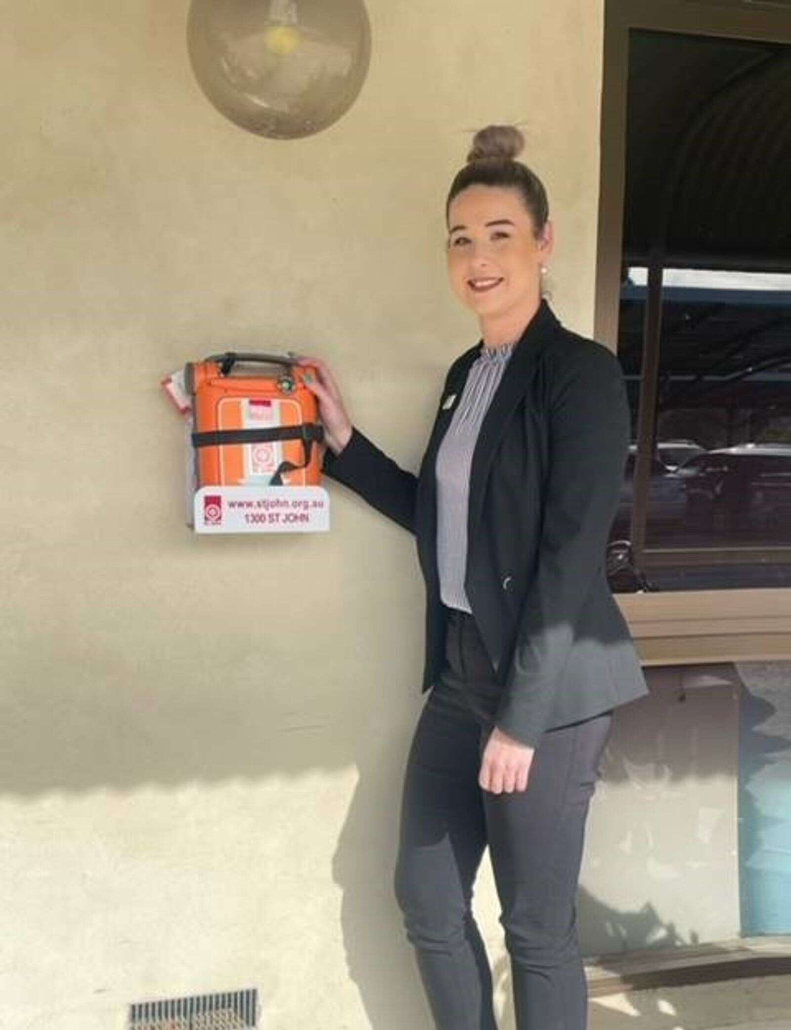 Club defib saves a life Corowa Free Press
