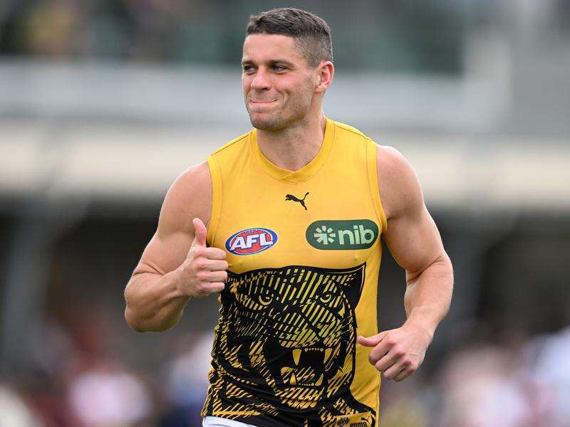 Dion Prestia hurt in Richmond AFL practice match Riverine Herald