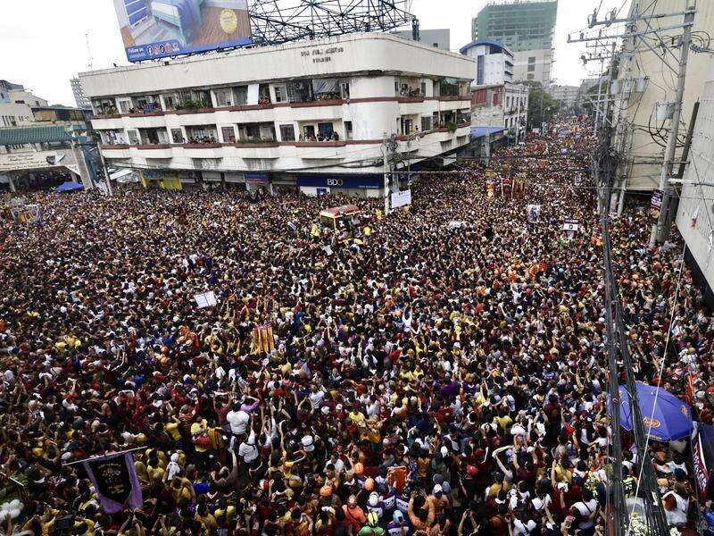 Millions Flock to Philippines for Iconic Black Nazarene Procession