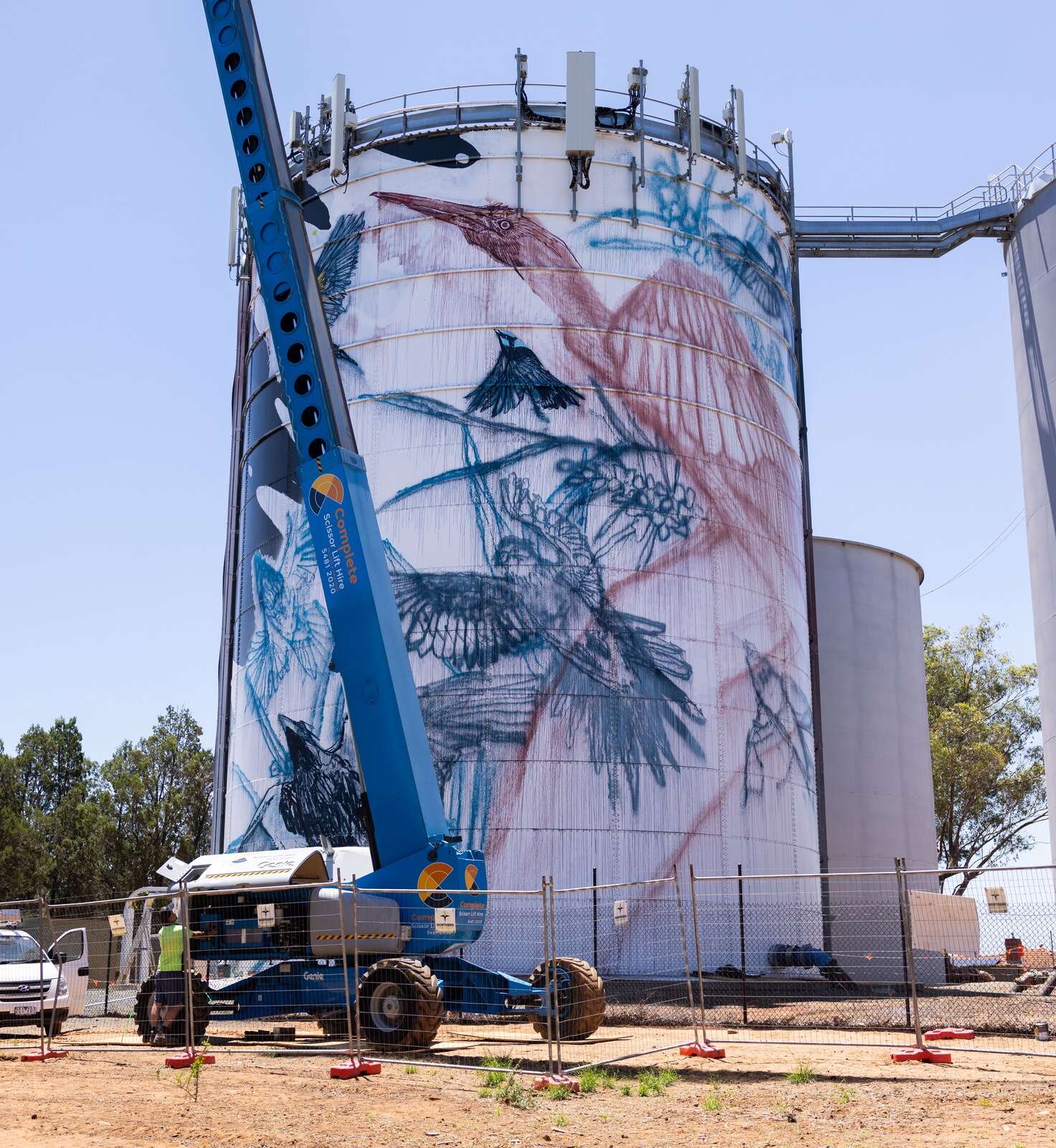 Moama mural off to a flying start | Riverine Herald