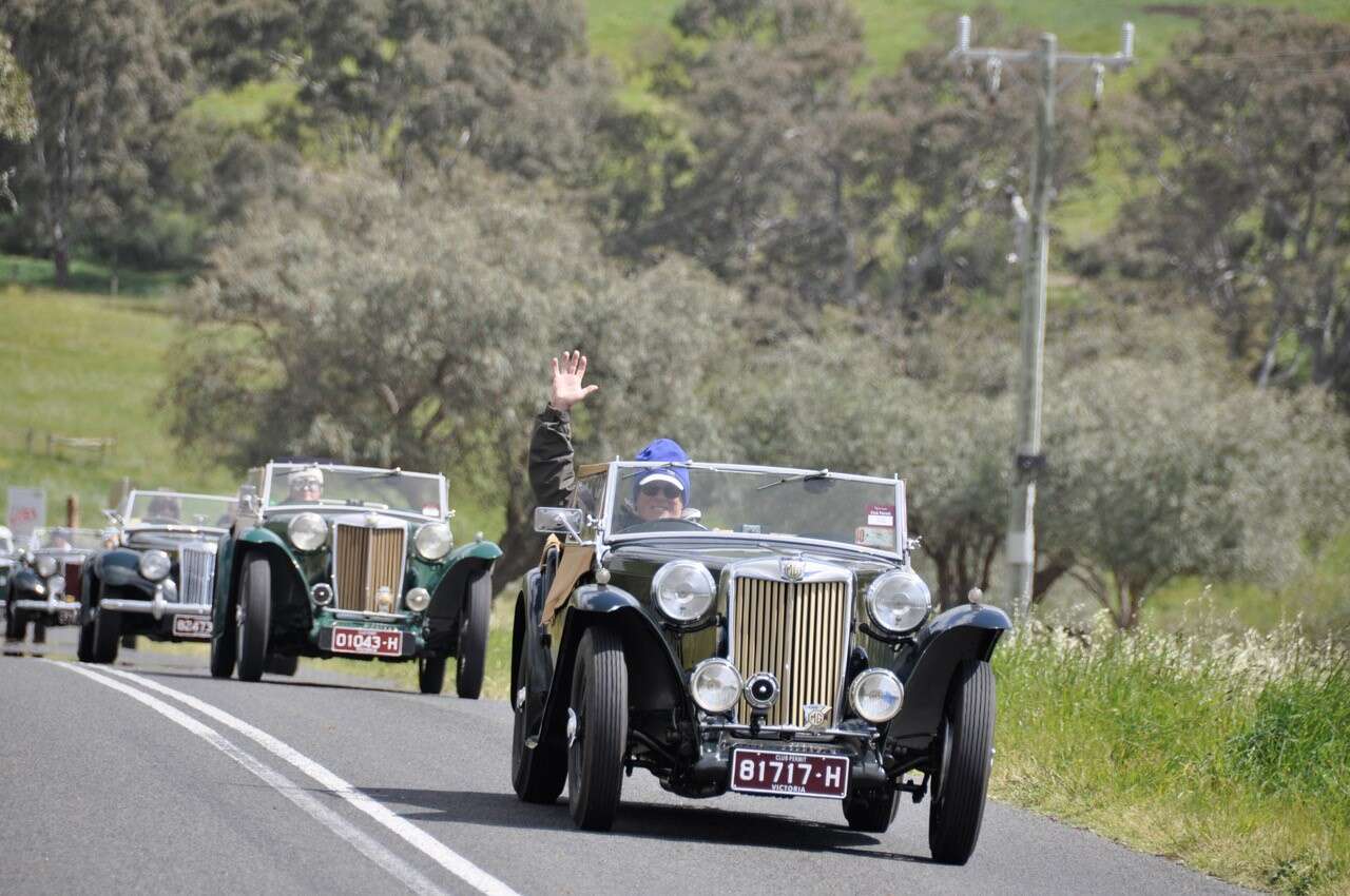 Spot a classic MG as they pass by | Dairy News Australia