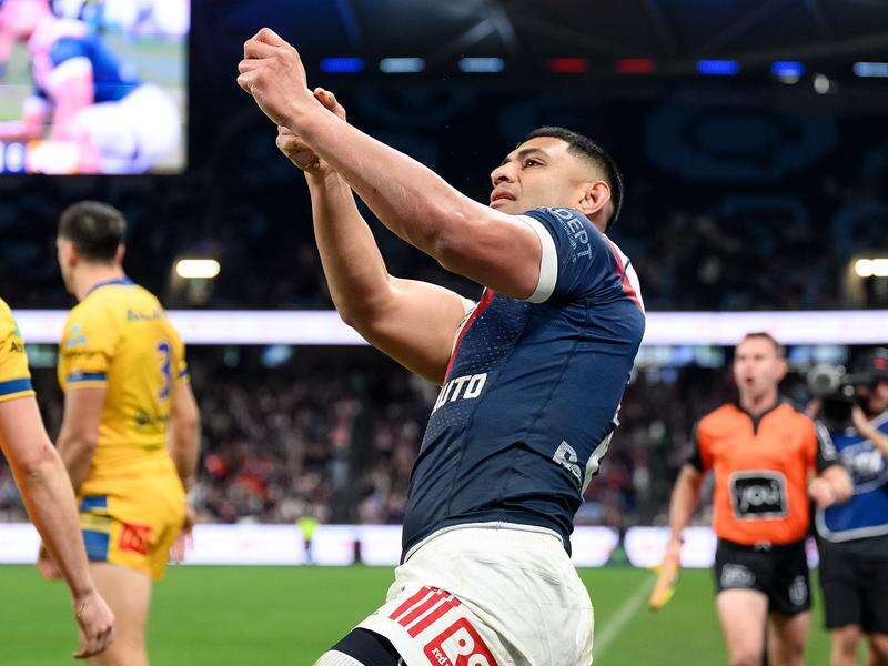Rooster honours Tongan royalty with milestone hat-trick