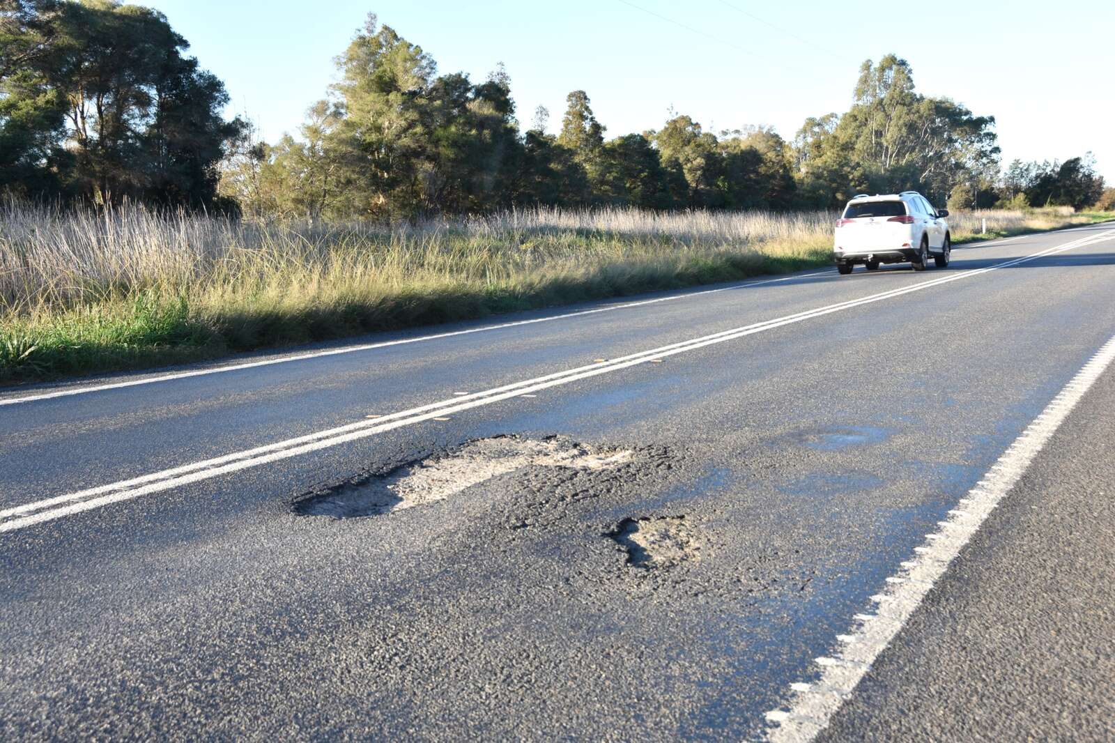 ‘Minefield of potholes' leaves regional motorists counting the cost