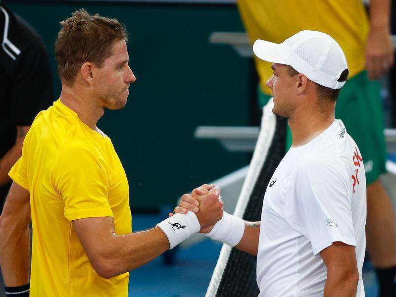 Honours even as Demon's crunch Davis Cup clash looms