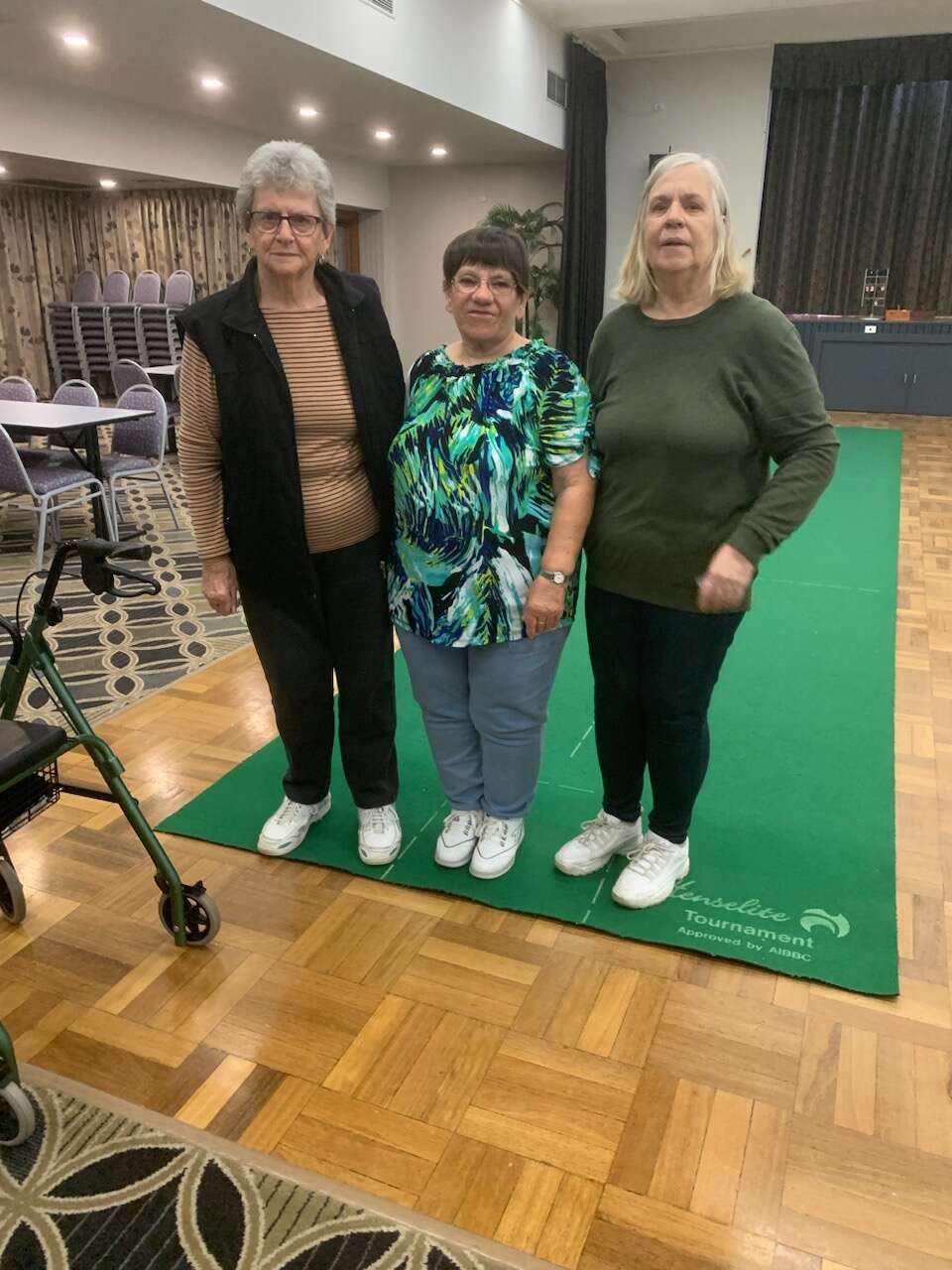 Indoor bias bowls Deniliquin Pastoral Times