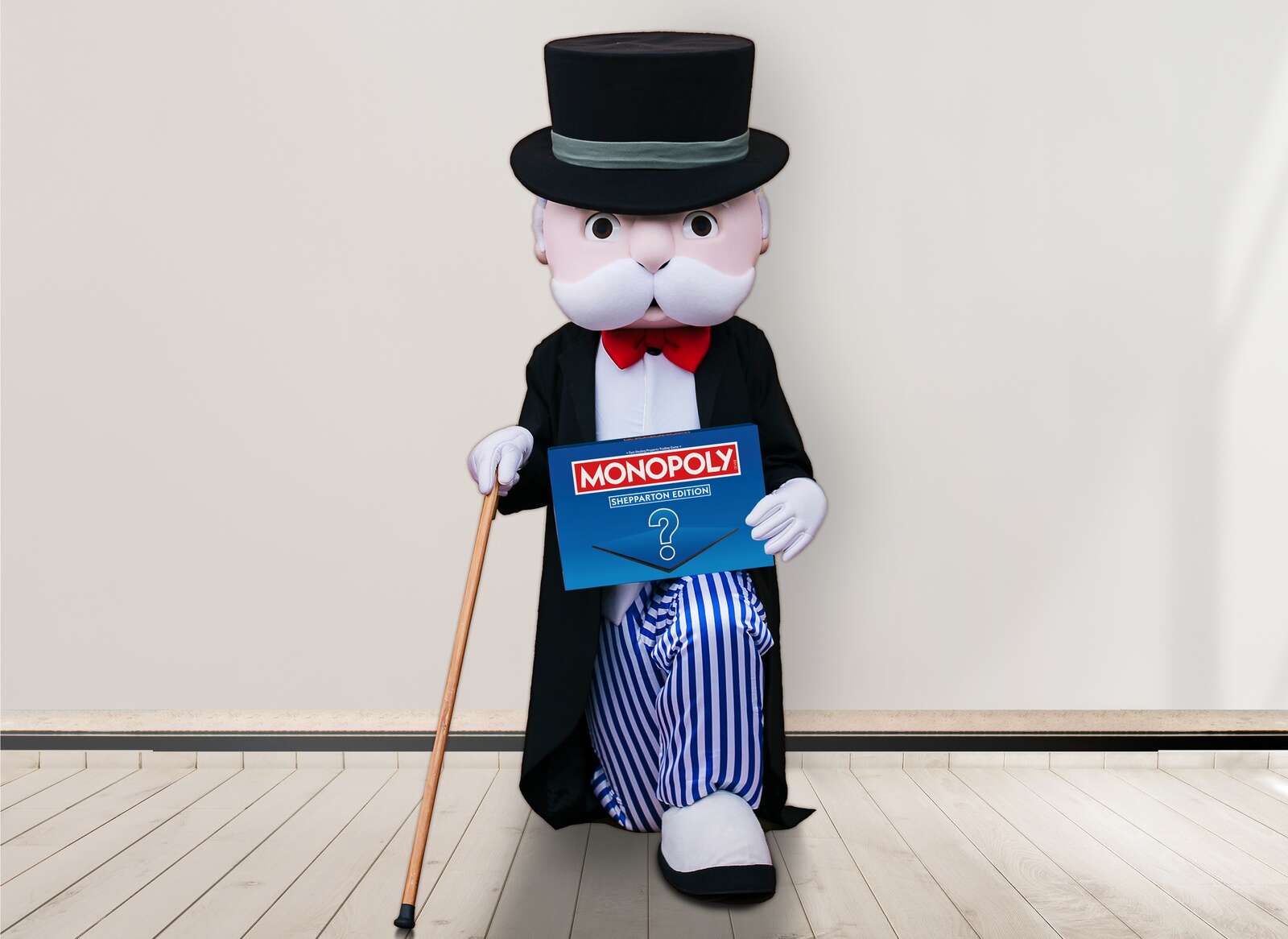 Mr Monopoly at Shepparton Library | Benalla Ensign