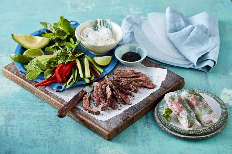 Beef Rice Paper Rolls Shepparton News