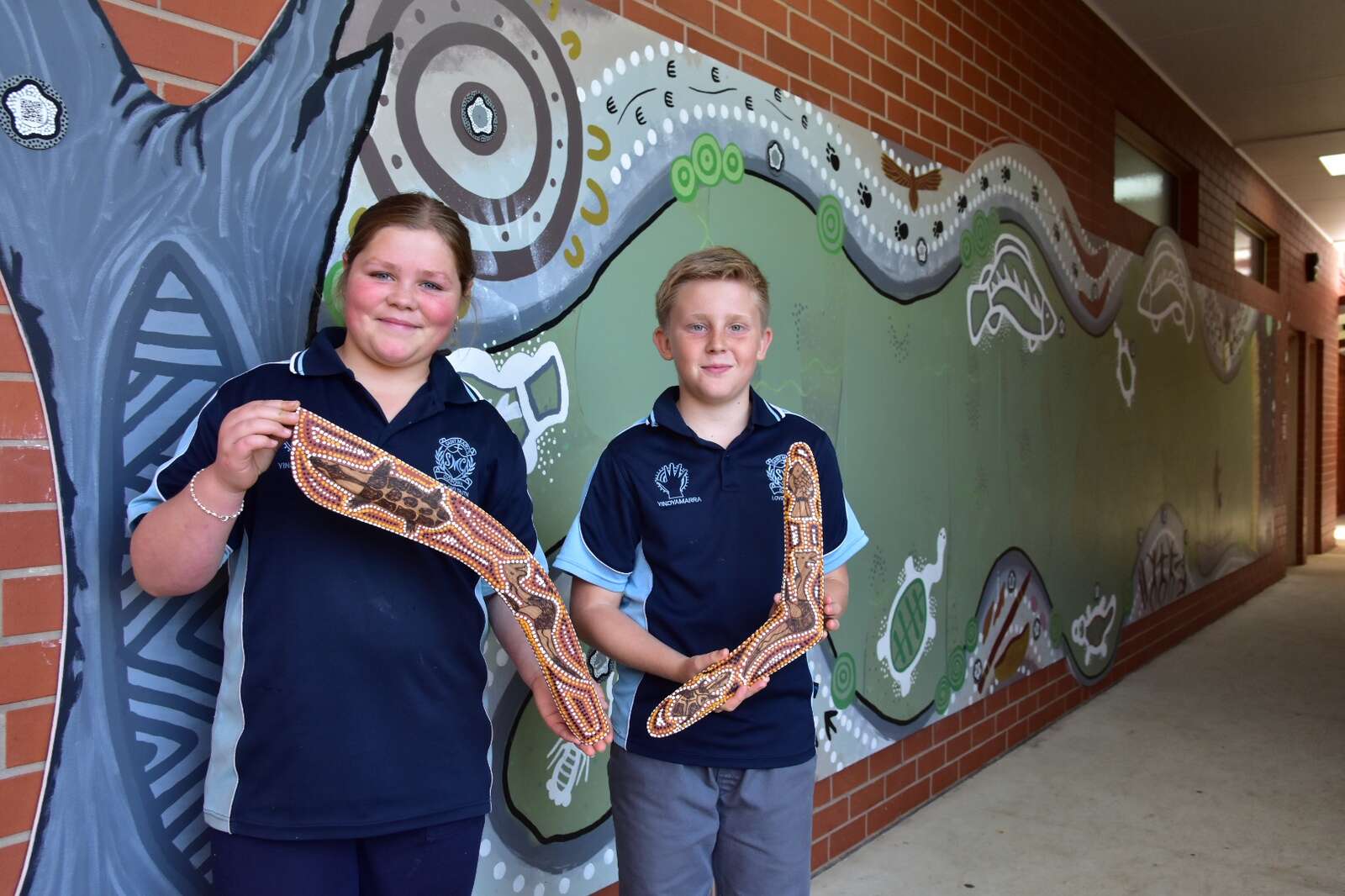 Indigenous mural on show | Riverine Herald