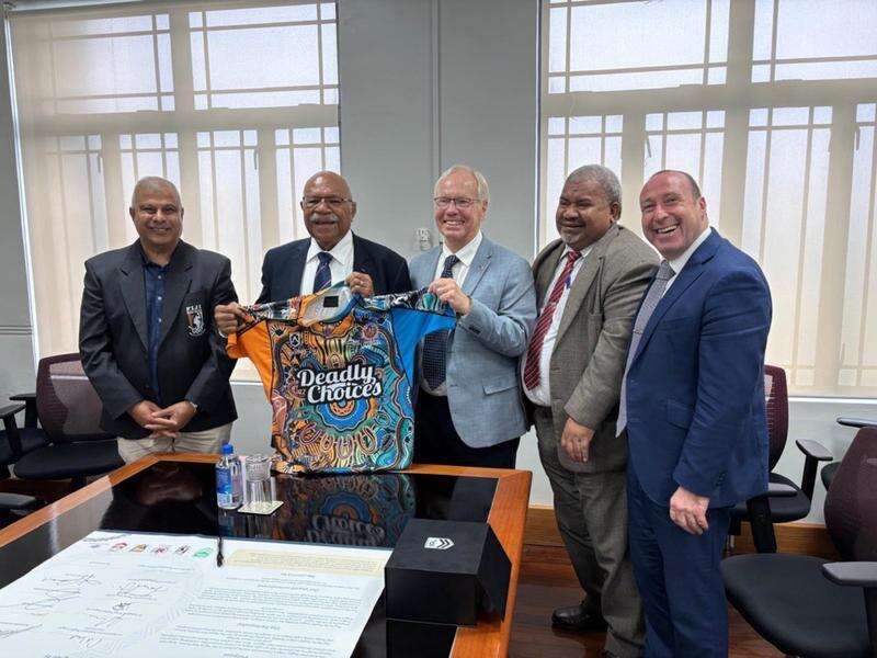 Fiji signs up to Pacific Rugby League Partnership