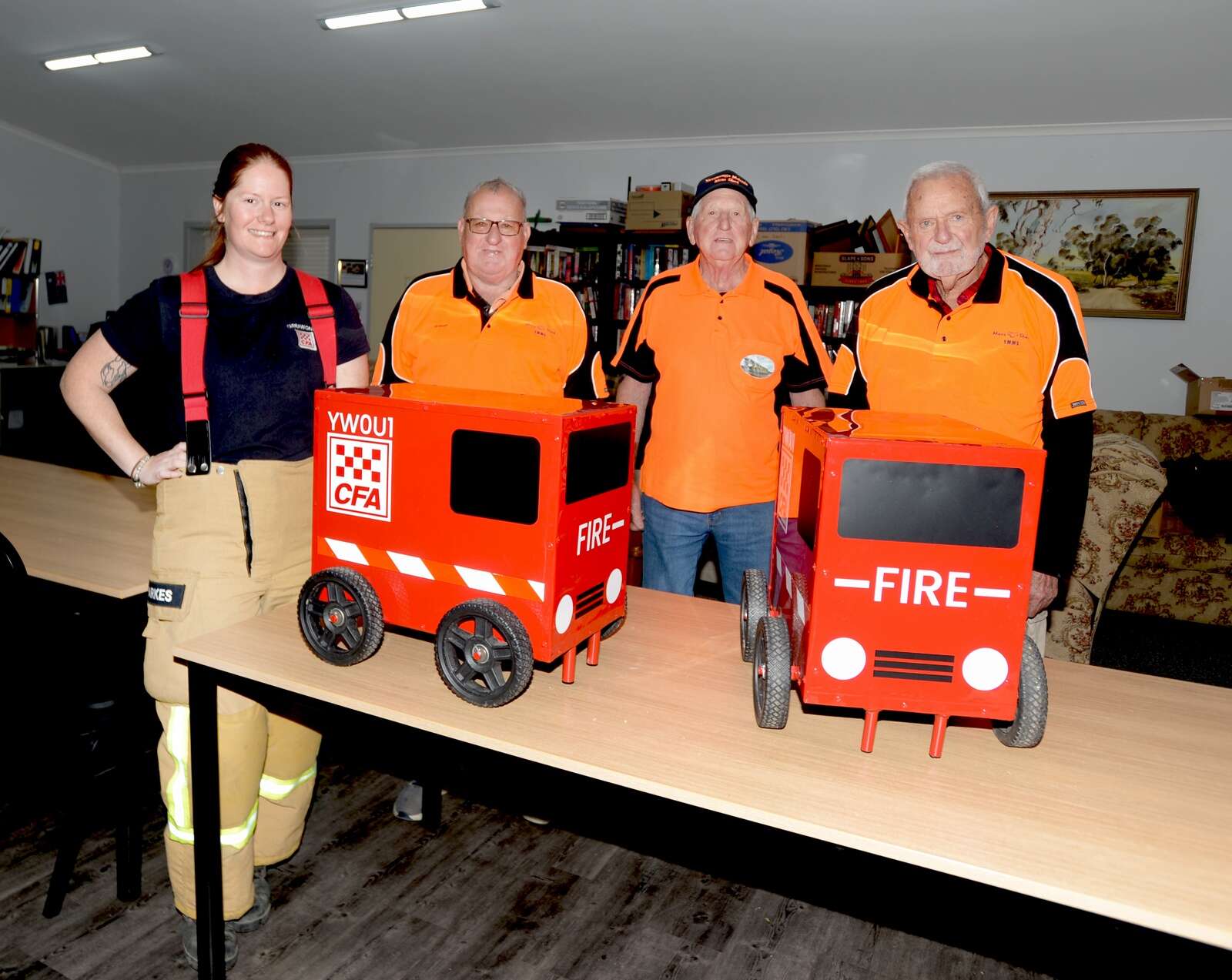 Wooden trucks fire up juniors | Seymour Telegraph