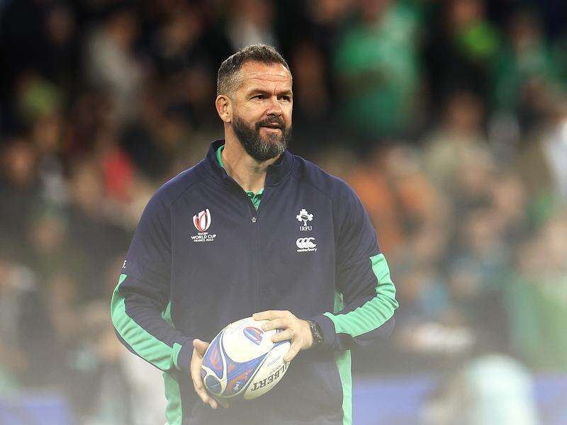 Coach Farrell will lead Ireland at Australia 2027 RWC