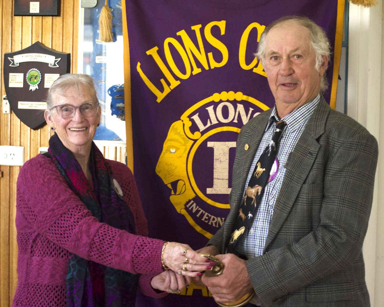Katamatite Lions donate $14,000 to fire recovery