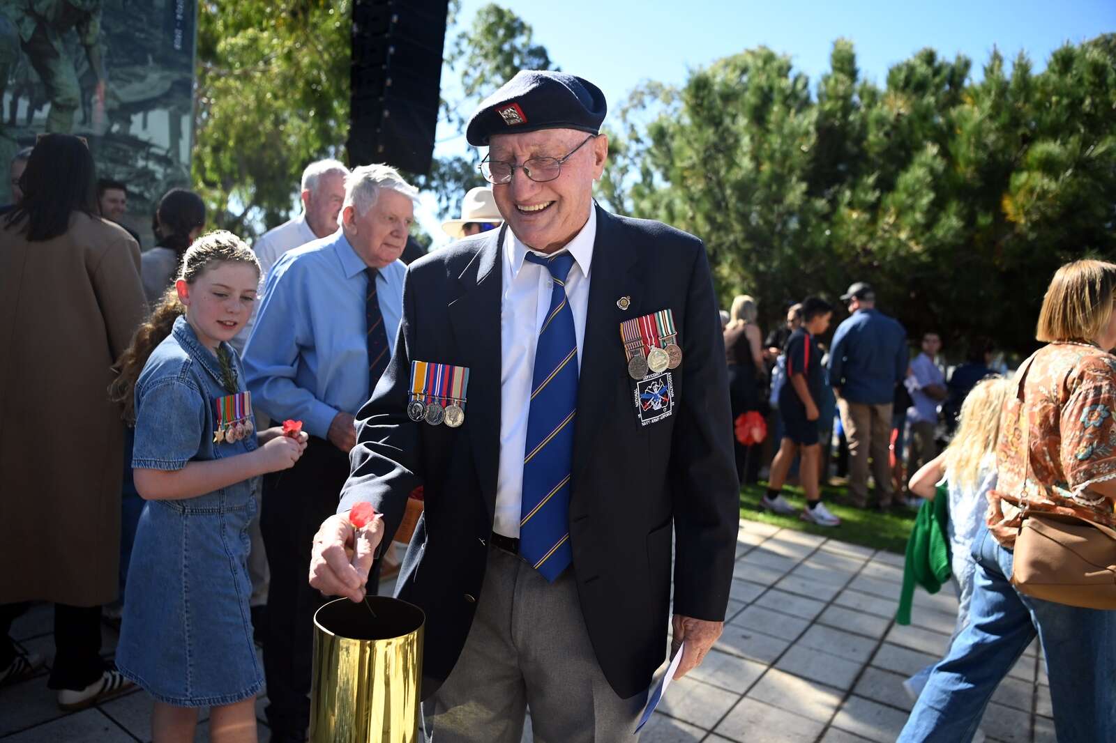 Shepparton Anzac Day service unites generations in solemn remembrance