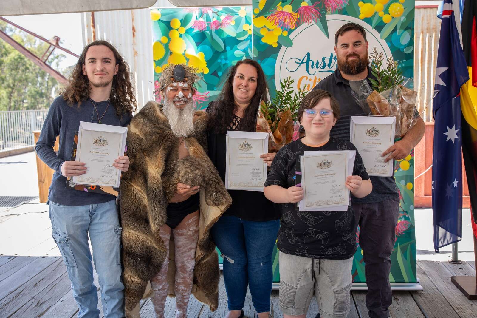 Rochester family gains Australian citizenship before Australia Day