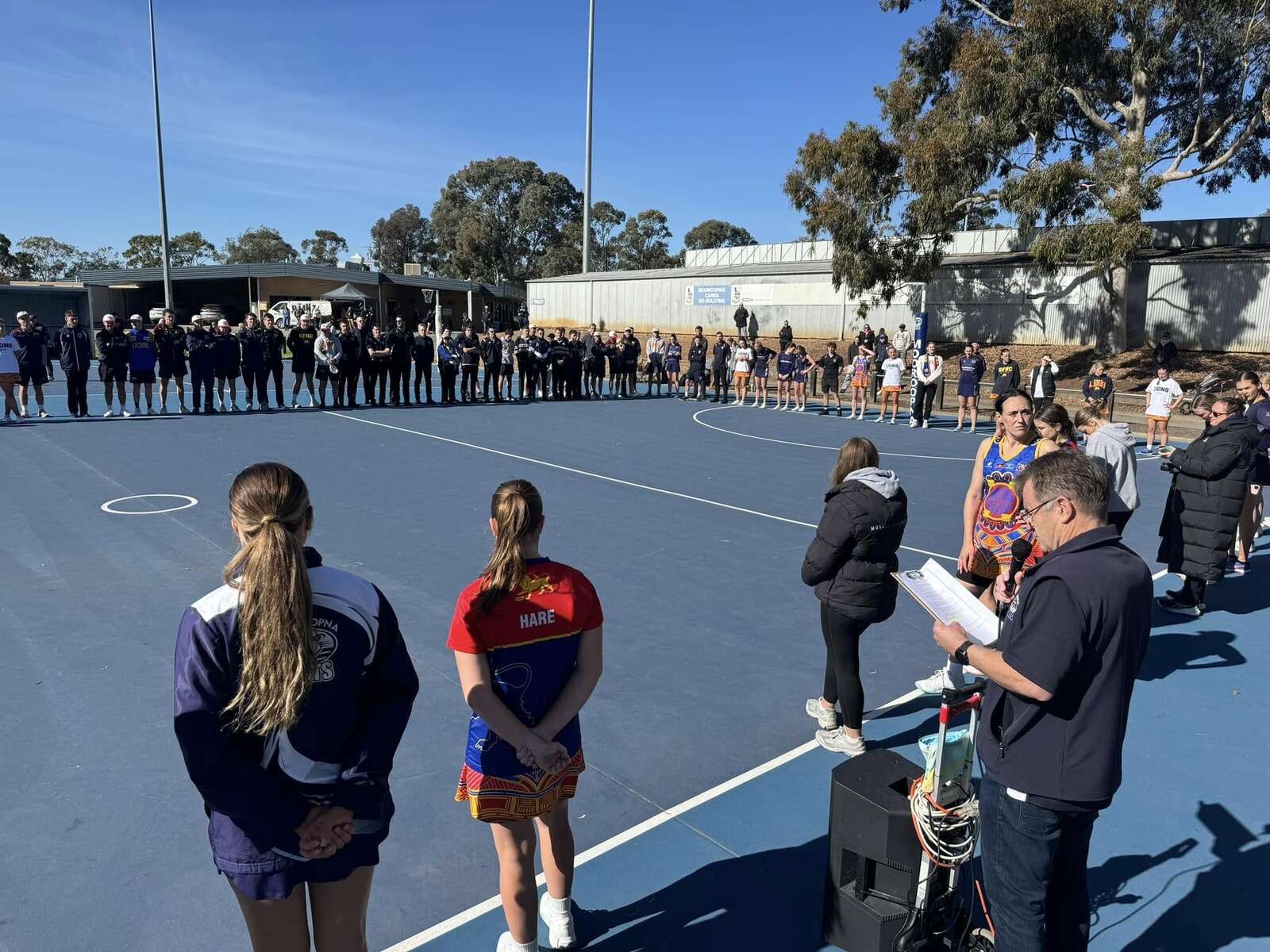 GVL netball clubs unite to send out ‘Say No to Violence’ message ...
