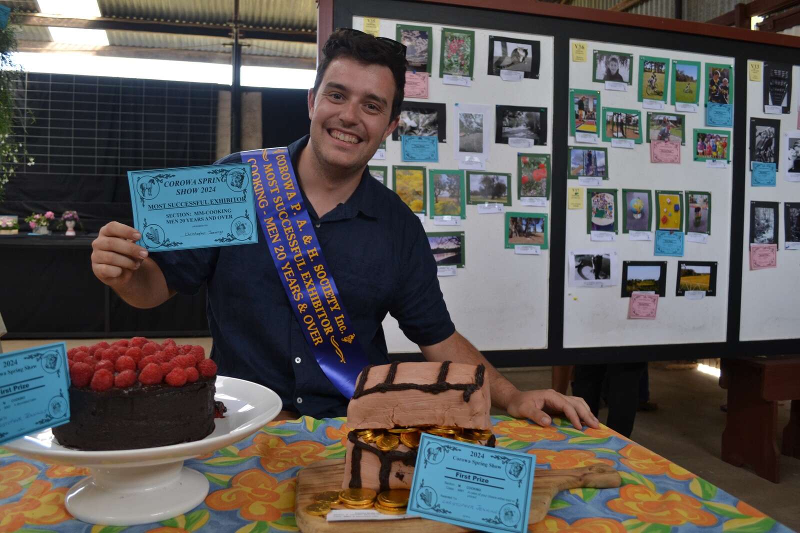 Local police officer takes the cake! Corowa Free Press