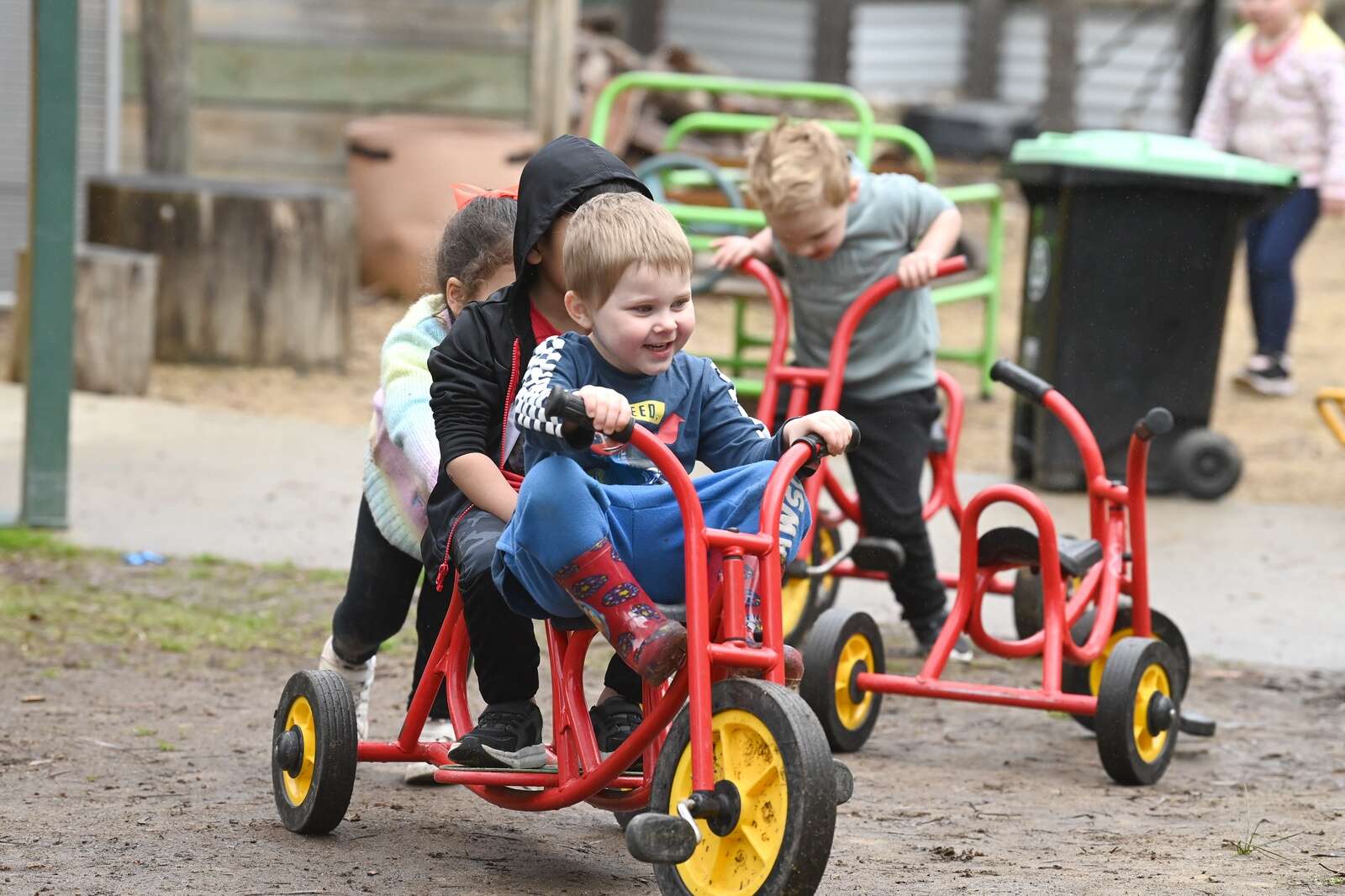 Outdoor fun for Colliver Rd Kindergarten kids Shepparton News