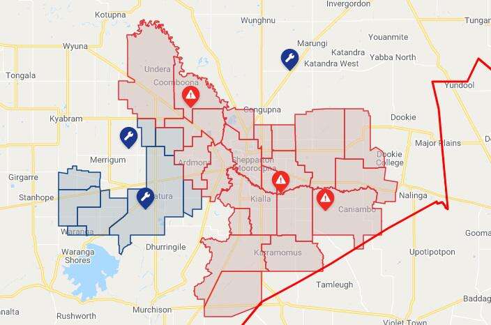 BREAKING: Powercor investigating outage in Greater Shepparton ...